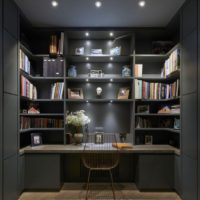 Мебель для домашнего кабинета в современном стиле - картинка